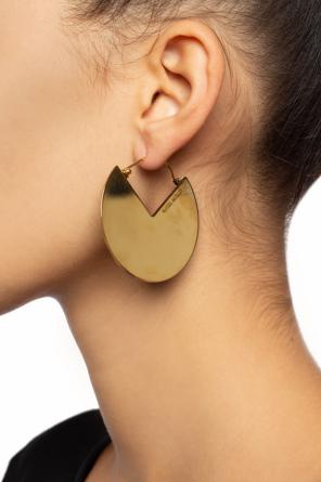 Logo-engraved earrings, zdjęcie 2 Logo-engraved earrings od Isabel Marant